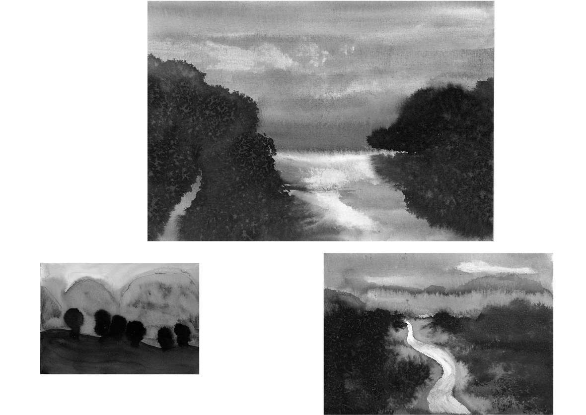 Paysages intérieurs - Encre de Chine