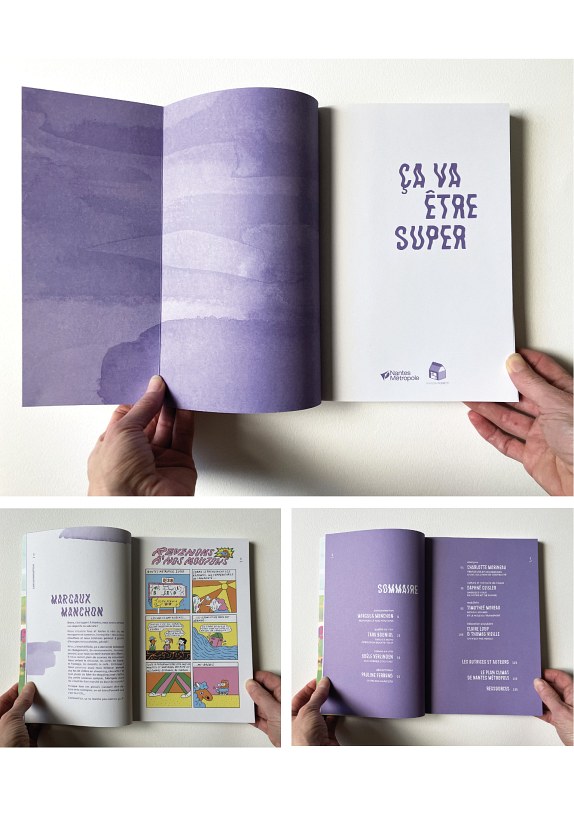 Ca va être super, recueil de BD © Nathalie Papeil